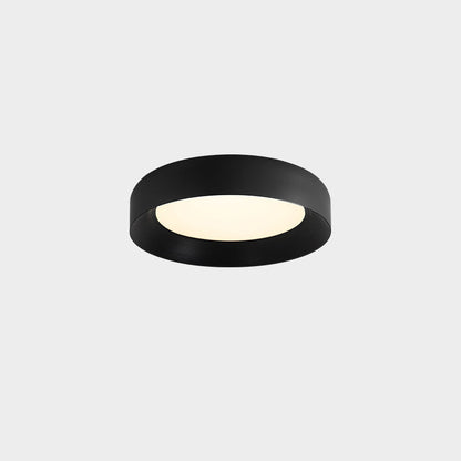Modern Minimalist Round Iron Acrylic LED Flush Mount Ceiling Light For Bedroom