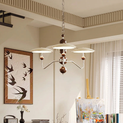 ثريات LED معاصرة بتصميم ريترو من الحديد والألومنيوم والأكريليك على شكل نجمة طائر لغرفة المعيشة 