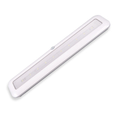مصباح حائط LED من الأكريليك ABS بتصميم عصري بسيط مزود بمستشعر للجسم وشريط مستطيل قابل لإعادة الشحن مصنوع من مادة ABS وإضاءة ليلية لغرفة النوم 