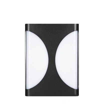 Modern Simplicity Waterproof Aluminum Acrylic Rectangular Geometrical LED Wall Sconce Lamp For Outdoor Patio