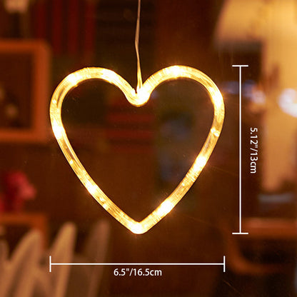 モダンアールデコ調 電池式 PVC クリスマスツリー 鹿 ベル 雪だるま デコレーション LED 壁付け照明 吸盤ライト 寝室用