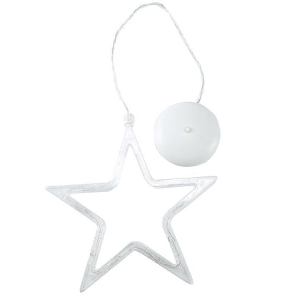 モダンアールデコ調 電池式 PVC クリスマスツリー 鹿 ベル 雪だるま デコレーション LED 壁付け照明 吸盤ライト 寝室用