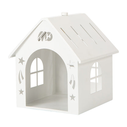 Contemporary Nordic Hollowed House Decorative Iron 1-Light Melting Wax Table Lamp For Bedroom