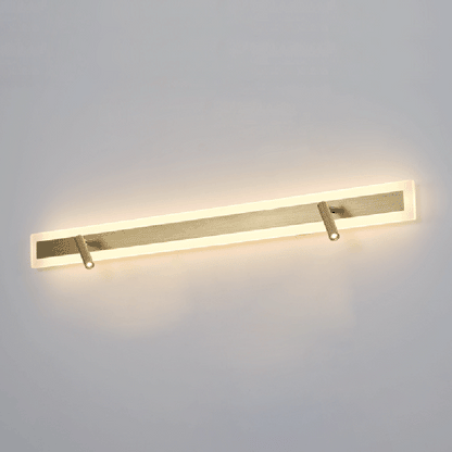 Modern Minimalist Aluminum Acrylic Rectangular Rotatable Spotlight LED Wall Sconce Lamp For Bedside