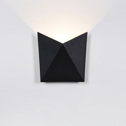 Modern Simplicity Waterproof Aluminum Envelope LED Wall Sconce Lamp For Outdoor Patio