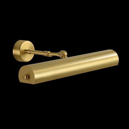 Modern Mid-century Copper Strip Adjustable 2-Light Wall Sconce Lamp For Bathroom