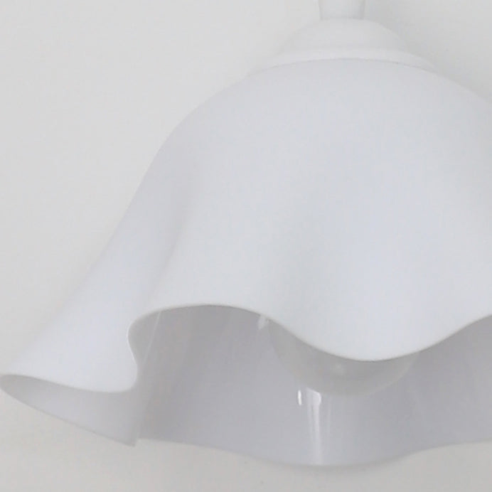 Traditional French USB Floral Acrylic Hanging 1-Light Wall Sconce Lamp Night Light For Bedroom