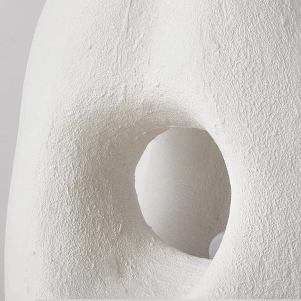 Contemporary Creative Polystyrene Irregular Statue 1-Light Standing Floor Lamp For Living Room