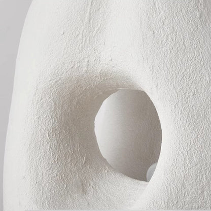 Contemporary Creative Polystyrene Irregular Statue 1-Light Standing Floor Lamp For Living Room