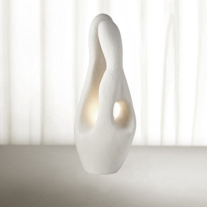 Contemporary Creative Polystyrene Irregular Statue 1-Light Standing Floor Lamp For Living Room