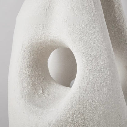Contemporary Creative Polystyrene Irregular Statue 1-Light Standing Floor Lamp For Living Room