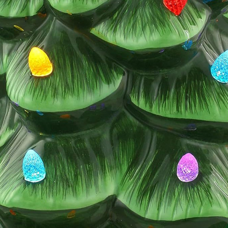 Modern Art Deco Resin Christmas Tree Socket Decoration LED Wall Sconce Lamp For Bedroom