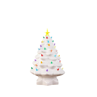 Modern Art Deco Resin Christmas Tree Socket Decoration LED Wall Sconce Lamp For Bedroom