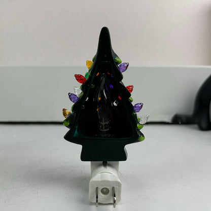 Modern Art Deco Resin Christmas Tree Socket Decoration LED Wall Sconce Lamp For Bedroom