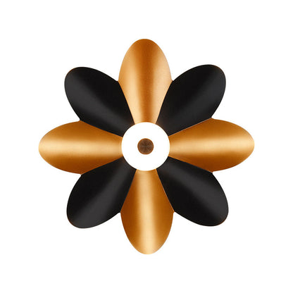 Contemporary Scandinavian Waterproof Aluminum Acrylic Flower LED Wall Sconce Lamp For Outdoor Patio