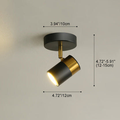 Contemporary Scandinavian Hardware Glass Starry Sky Ball Spotlight 1/2 Light LED Semi-Flush Mount Ceiling Light For Hallway