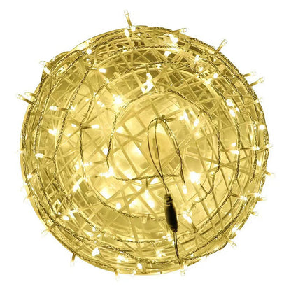 Modern Art Deco Waterproof PVC Hanging Ball Decoration LED Outdoor Pendant Light Outdoor Light For Garden