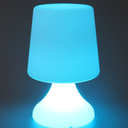 Contemporary Creative Rechargeable PE Wine Cup LED Table Lamp Night Light For Dining Room