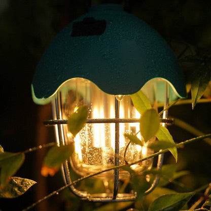 Contemporary Retro Rechargeable Plastic Metal Pinecone Eggshell Portable Camping LED Outdoor Light For Outdoor Patio