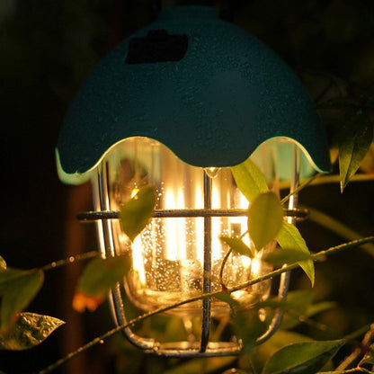 Contemporary Retro Rechargeable Plastic Metal Pinecone Eggshell Portable Camping LED Outdoor Light For Outdoor Patio