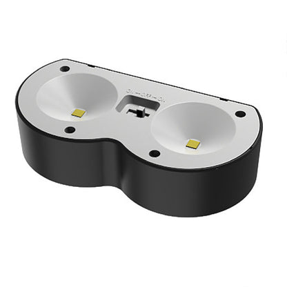 Modern Simplicity Solar Waterproof ABS PS Telescope Round LED Wall Sconce Lamp For Outdoor Patio
