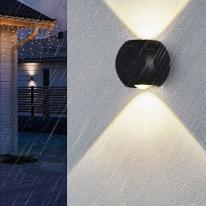 Modern Simplicity Waterproof Aluminum Dice Cube LED Wall Sconce Lamp For Outdoor Patio
