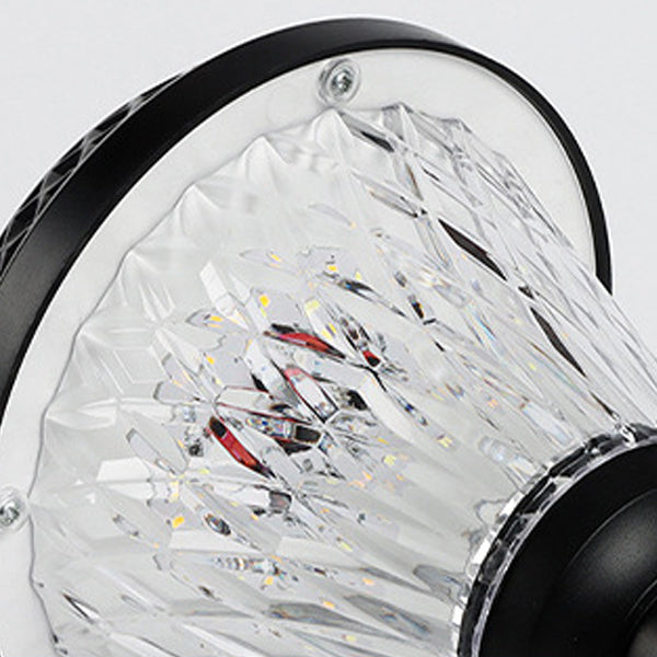 Modern Simplicity Solar Waterproof Plastic PC Round Square LED Outdoor Pillar Light Landscape Lighting For Garden