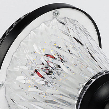 Modern Simplicity Solar Waterproof Plastic PC Round Square LED Outdoor Pillar Light Landscape Lighting For Garden