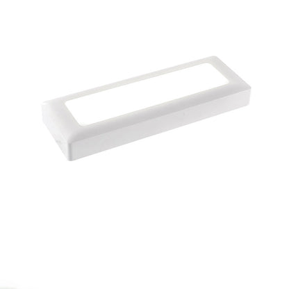 Modern Minimalist Waterproof PC PS Rectangular Recessed LED Wall Sconce Lamp For Outdoor Patio
