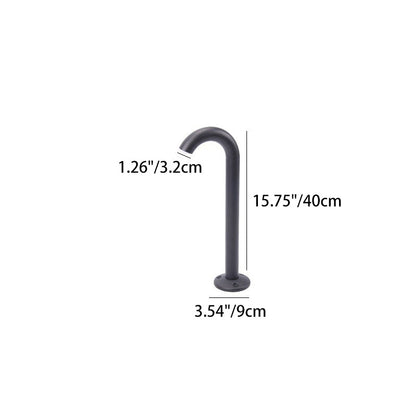 Contemporary Industrial Waterproof Aluminum Reinforced Glass Bent Tube LED Outdoor Light Landscape Lighting For Garden