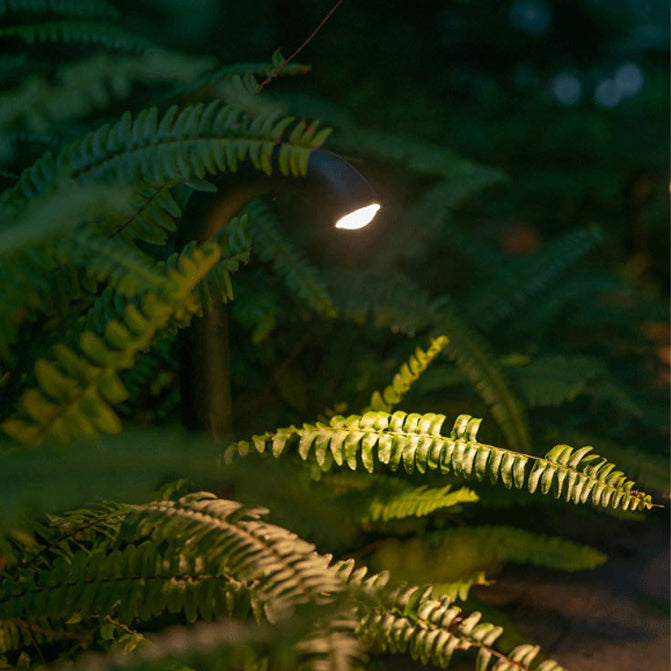 Contemporary Industrial Waterproof Aluminum Reinforced Glass Bent Tube LED Outdoor Light Landscape Lighting For Garden