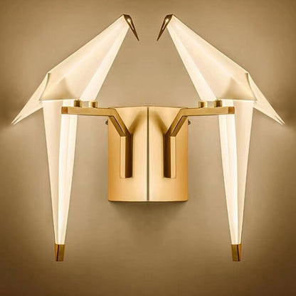 Modern Creative Thousand Paper Cranes LED Wall Sconce Lamp