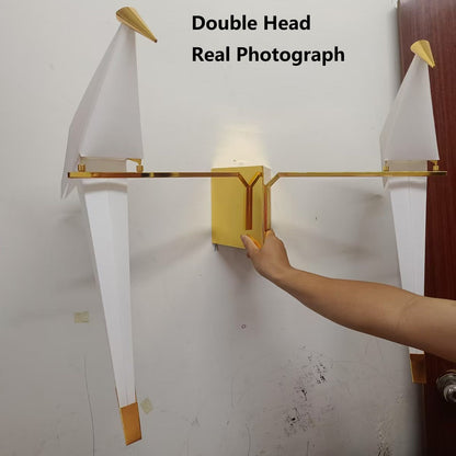 Modern Creative Thousand Paper Cranes LED Wall Sconce Lamp