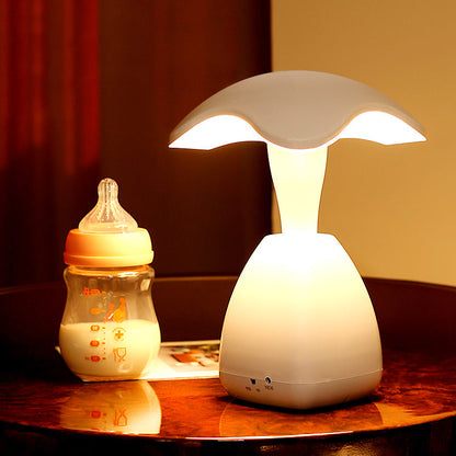 Creative Mushroom ABS LED Touch Eye Protection Desk Lamp