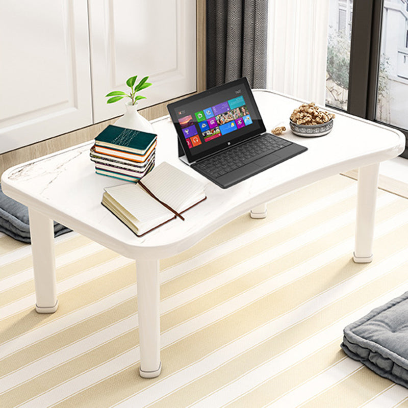 Modern Minimalist Fiberboard PP Square Rectangular Foldable Low Coffee Table For Bedroom Or Window Seating