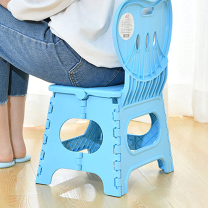 Modern Minimalist PP Hollow Rectangular Kids Dining Table & Chair Set With Foldable Design For Dining Room Or Living Room