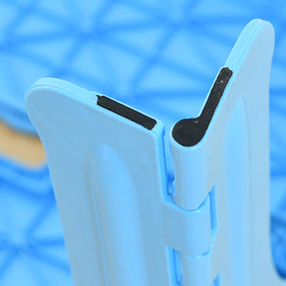 Modern Minimalist PP Hollow Rectangular Kids Dining Table & Chair Set With Foldable Design For Dining Room Or Living Room