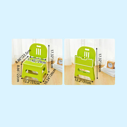 Modern Minimalist PP Hollow Rectangular Kids Dining Table & Chair Set With Foldable Design For Dining Room Or Living Room