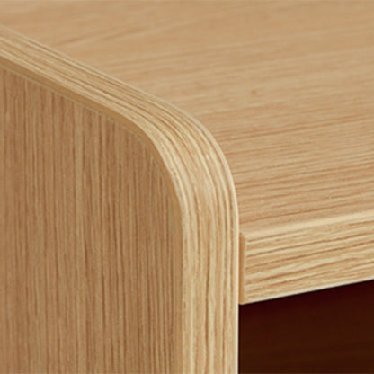 現代的なスカンジナビア長方形パーティクルボードナイトスタンド1引き出し付き寝室用