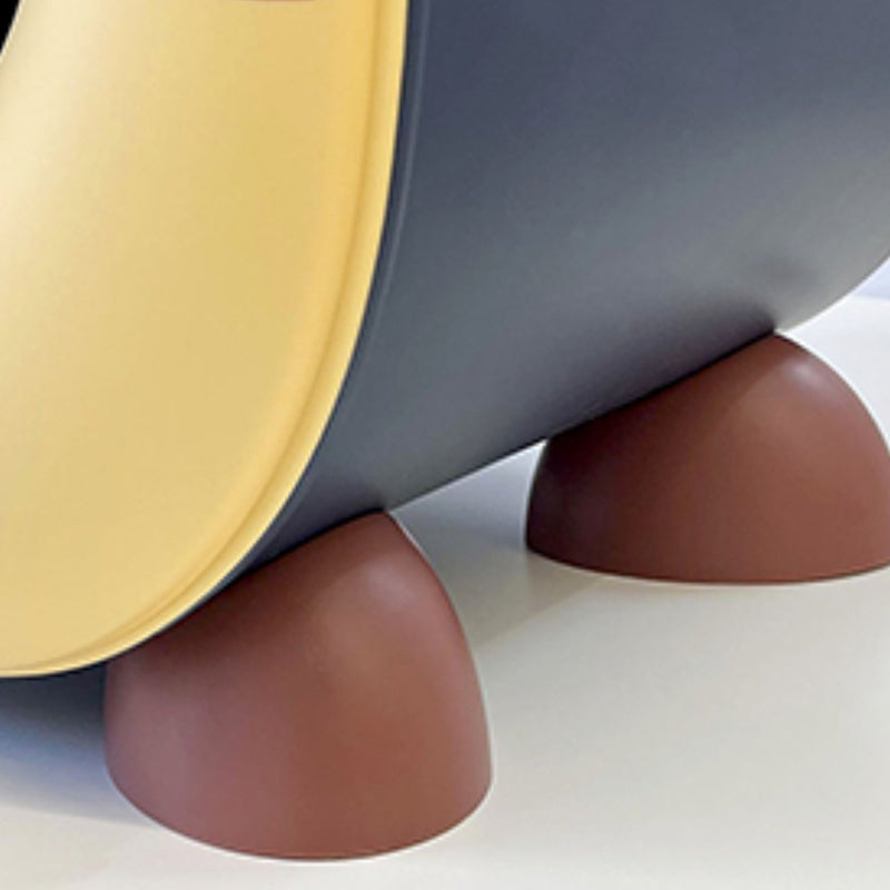 Contemporary Creative PP Kids Cartoon Cat Nightstand 1-Storage Stackable For Bedside