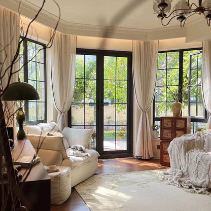 Traditional Vintage Handmade Muslin Boxwood Square Modular Combination Nightstand 2-Drawer For Bedroom