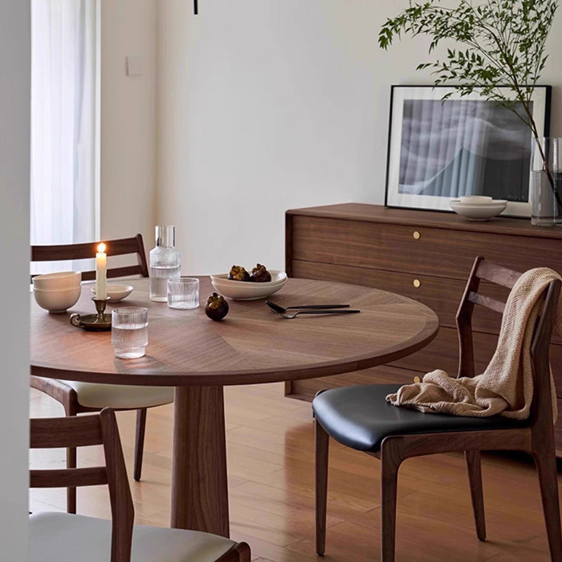 Contemporary Retro Square Microfiber Leather Ash Dining Chair Backrest Armless For Dining Room