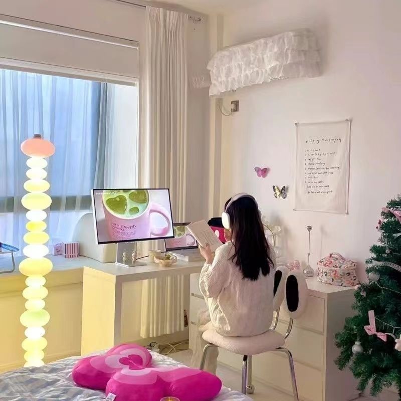 Contemporary Creative Crab Shape Lambswool Stainless Steel Vanity Stool Backrest Armless For Bedroom