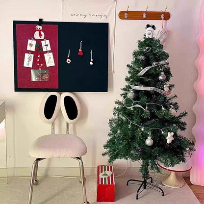 Contemporary Creative Crab Shape Lambswool Stainless Steel Vanity Stool Backrest Armless For Bedroom