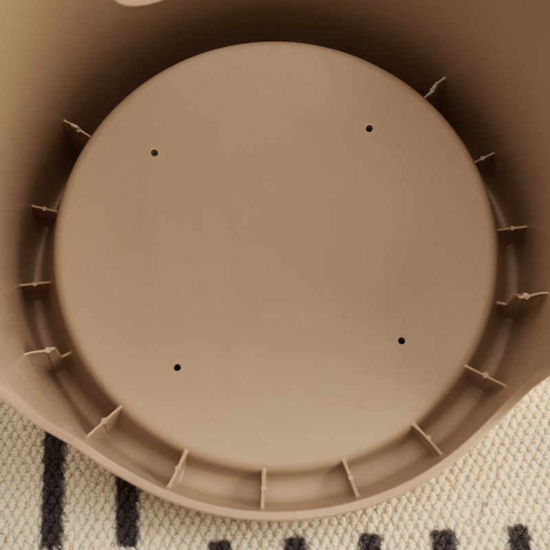 Contemporary Nordic Fabric PP Sponge Upholstered Dining Chair Backless Armless For Dining Room