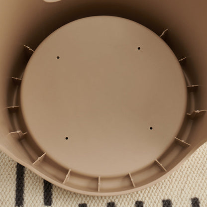 Contemporary Nordic Fabric PP Sponge Upholstered Dining Chair Backless Armless For Dining Room