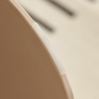 Contemporary Nordic Fabric PP Sponge Upholstered Dining Chair Backless Armless For Dining Room