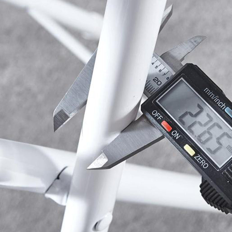 Modern Minimalist PU Leather Iron Foldable Square Bar Stool Backrest Armless For Dining Room