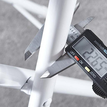 Modern Minimalist PU Leather Iron Foldable Square Bar Stool Backrest Armless For Dining Room