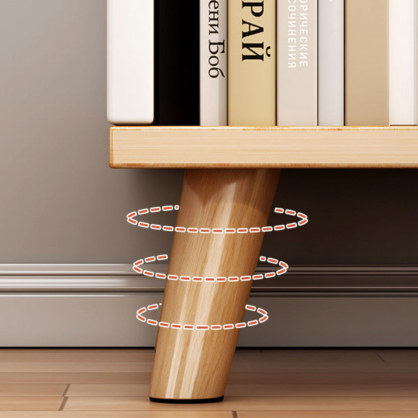 Contemporary Simplicity Density Board PVC Nightstand 2 - Drawer For Bedroom